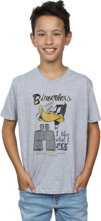 Looney Tunes Daffy Duck Binoculars TShirt Jungen
