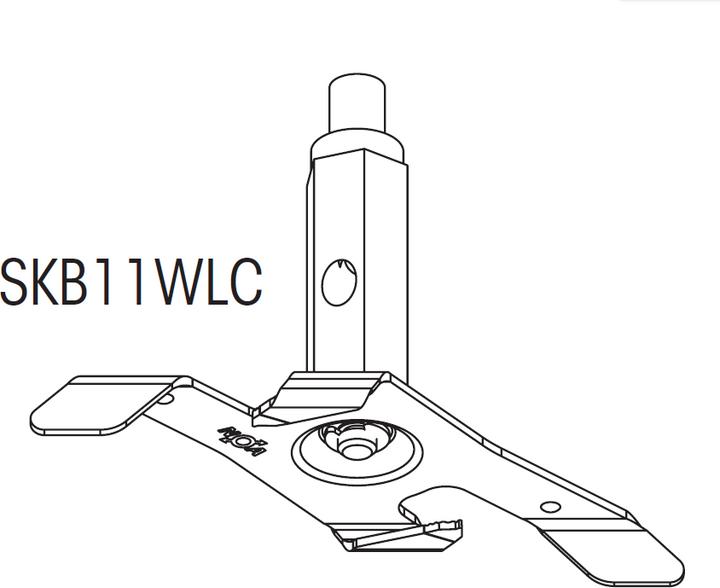 Produktbild Sylvania SKB 11WLC1AufhängeClip für 3PhasenSchiene, grau