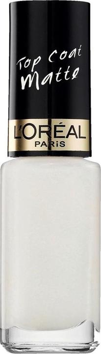 Produktbild L'Oréal Paris L’Oréal Paris Color Riche Le Vernis - 915 Matte - Wit - Nagellak Topcoat (915 Matte, Top Coat)