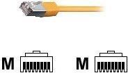 Actual product image equip Network cable (S/FTP, CAT6, 0.25 m)