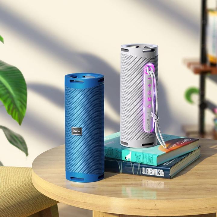 Produktbild Hoco - Wireless Speaker Dazzling pulse (HC9) - with Ambient Light, Bluetooth 5.1, 10W - Blue (5 h)
