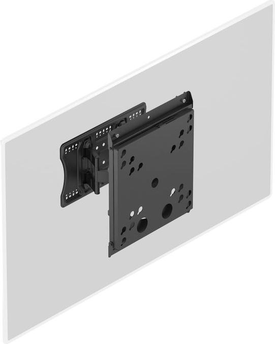 Actual product image Multibrackets Vesa wall mount flip adapter 400, black (Mounting- / Adapterplates)