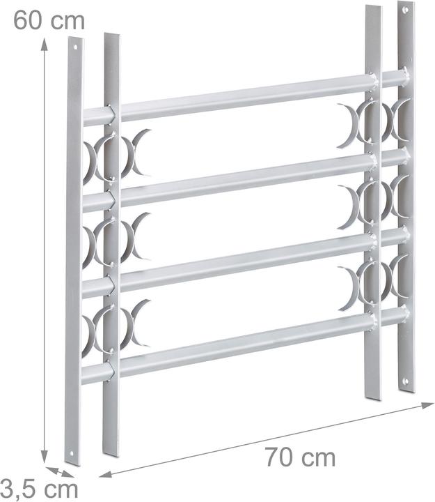 Produktbild Relaxdays Fenstergitter Einbruchschutz