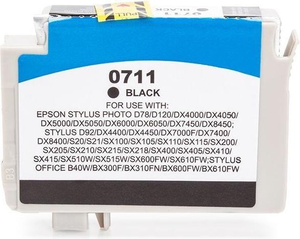 Actual product image Hermex Compatible Ink Cartridge Epson T0715 C13T07154010 (M, C, Y, FC)