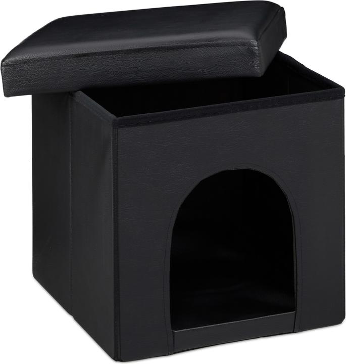 Actual product image Relaxdays Dog Box Seat Stool