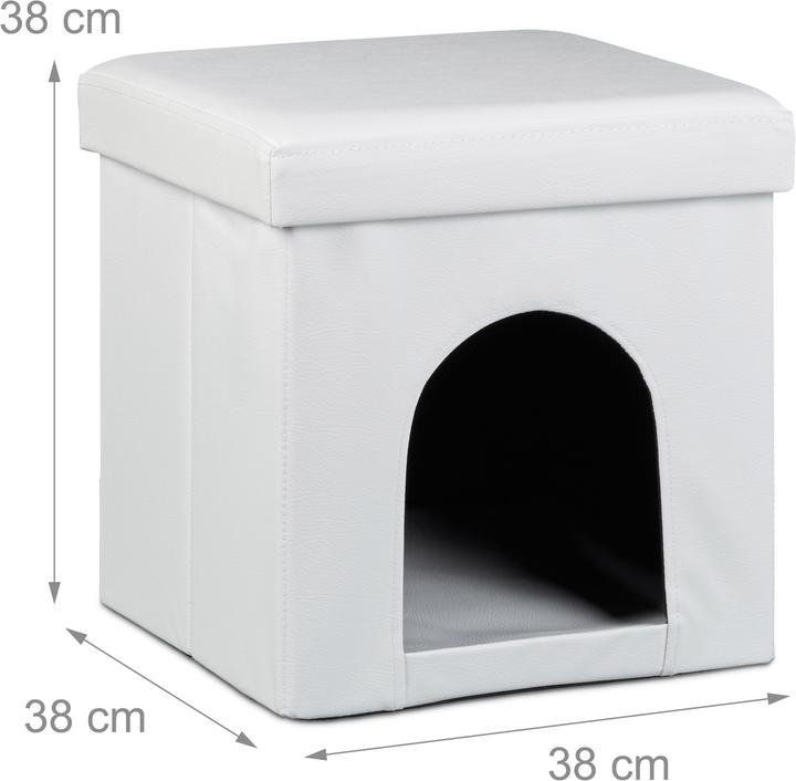 Image du produit Relaxdays Caisse pour chien Tabouret