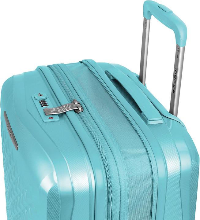 Actual product image Gabol Queens 4-wheel trolley M 64.5 cm with expansion fold (72 l)