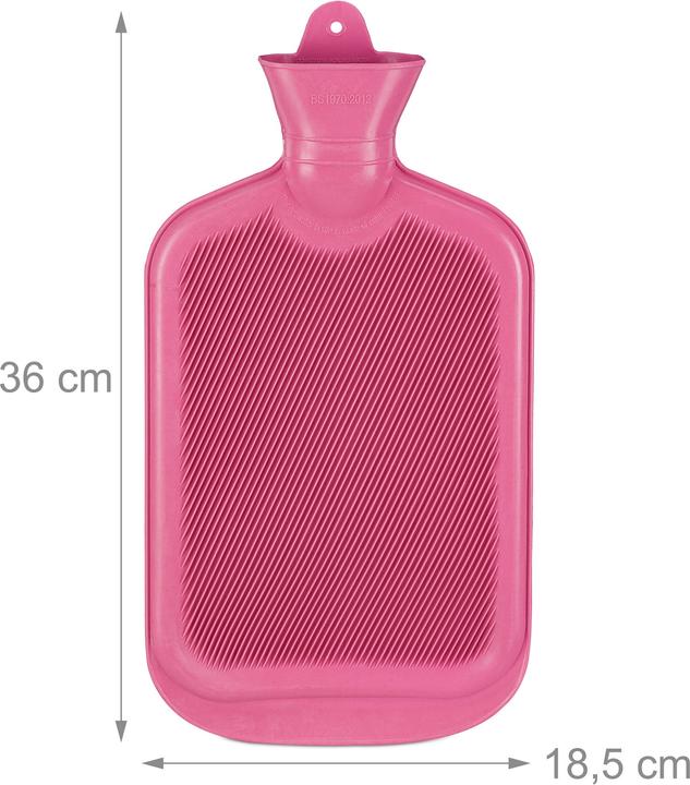 Produktbild Relaxdays Wärmflasche (2 l)