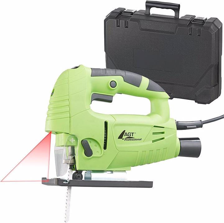 Actual product image AGT Professional Professional laser jigsaw with LED light