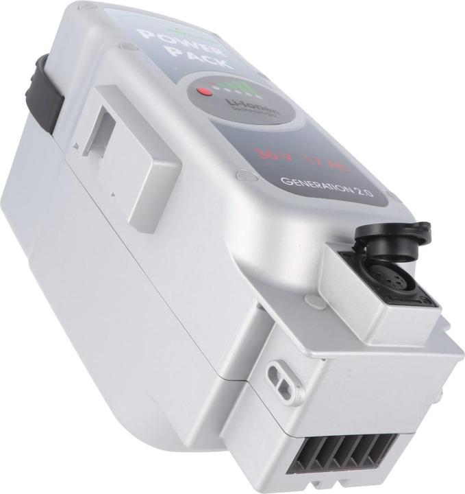 Actual product image E-Bike-Vision Battery including charger Flyer Deluxe 36V NKY352B2, NKY370B2, seat tube (612 Wh, E-Bike battery)
