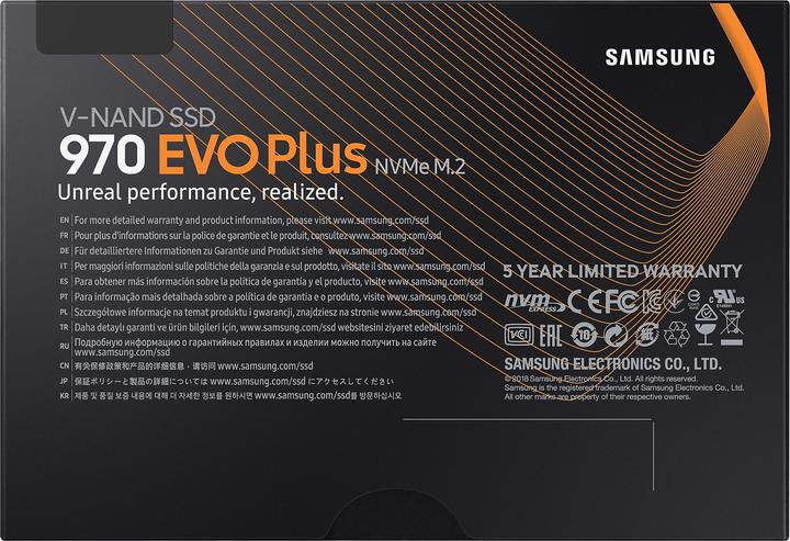 Produktbild Samsung 970 EVO Plus (2000 GB, M.2 2280)
