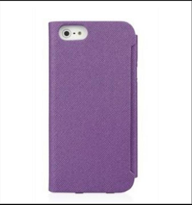 Produktbild Macally Foliotasche für iPhone 5/5S/SE Purple (Apple iPhone 5s, Apple iPhone 5, Apple iPhone SE)