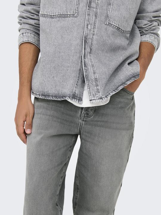 Image du produit Only & Sons ONSYOKE Taille moyenne Réduction Jeans Relaxed Fit Jeans (W28/L32)