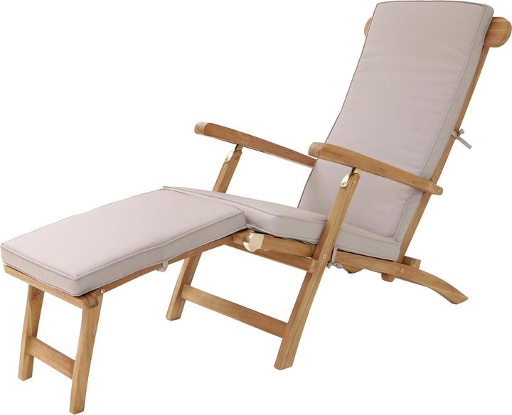 Immagine prodotto Axi Sedia a sdraio Costa in teak con cuscino (170.60 cm)