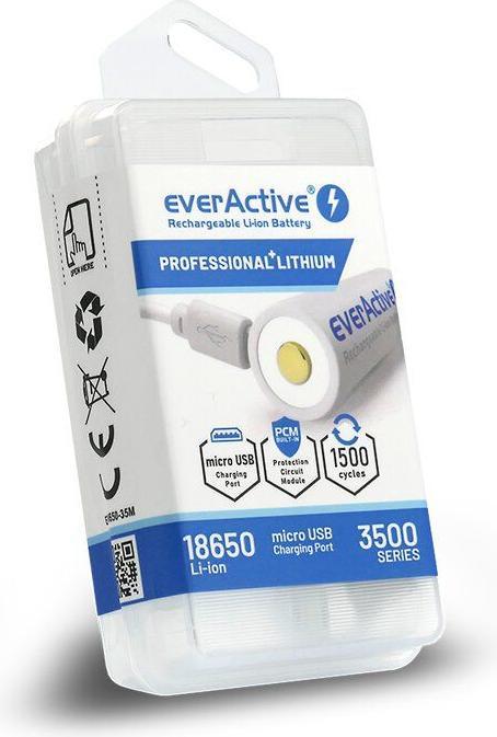 Actual product image Everactive Professional Lithium (1 pcs., 18650, 3500 mAh)