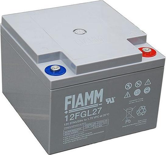 Produktbild Fiamm Blei-Akku 12FGL27 Pb 12V / 27000mAh 10-Jahresbatterie, M5 (12 V, 27 Ah)