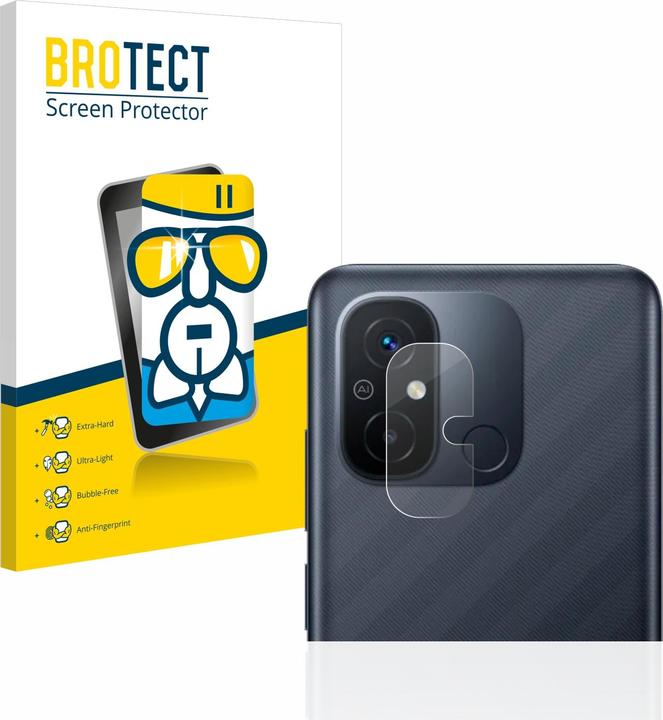 Produktbild BROTECT AirGlass Panzerglasfolie (1 Stück, Xiaomi Redmi 12C)