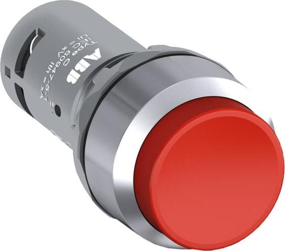 Produktbild Thomas & Betts Drucktaster hoch rot