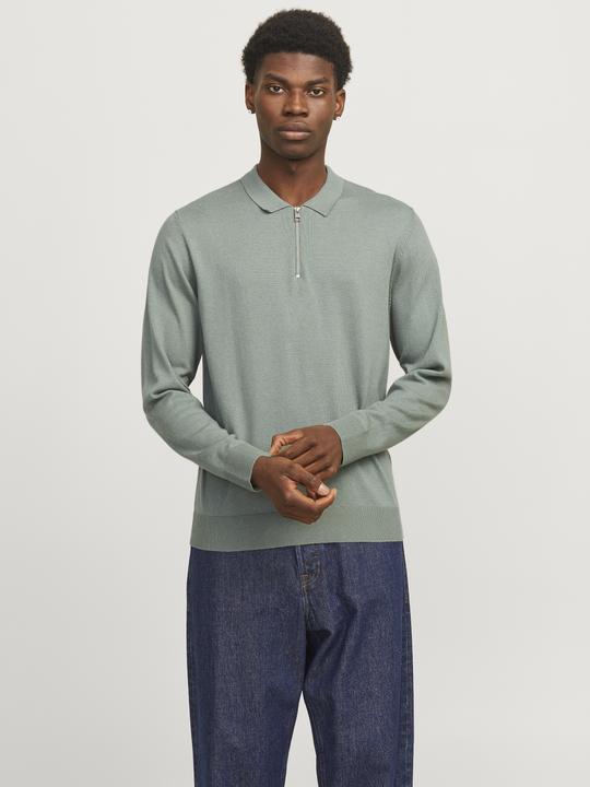 Immagine prodotto Jack & Jones Jjeemil Knit Polo Half Zip Ls Noos (L)