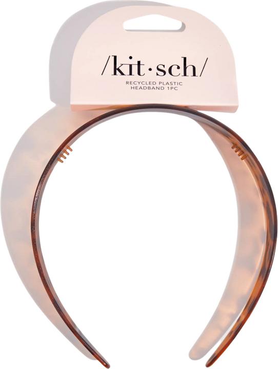 Kitsch Breites Stirnband Aus Recyceltem Kunststoff - Tort