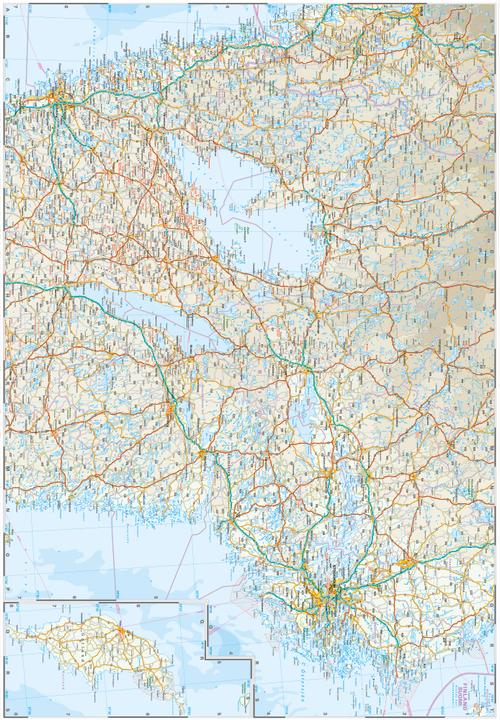 Produktbild Landkarte Schweden Süd 1 : 500 000 500000