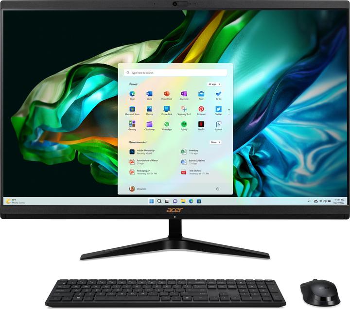 Produktbild Acer Aspire C27-1800 i5-12450h 8Gb Hd 512Gb (Intel Core i5-12450H, 8 GB, 512 GB, Intel UHD Graphics)