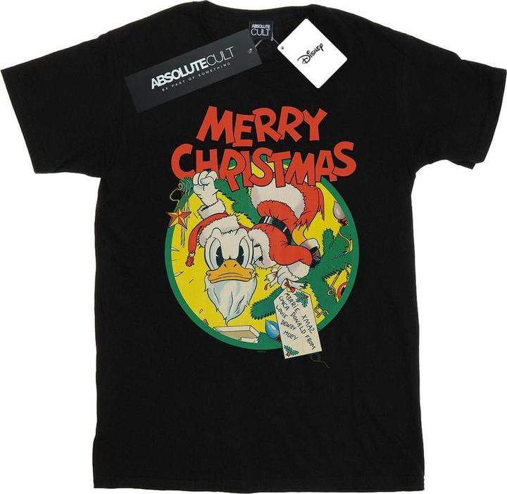 Disney Donald Duck Merry Christmas TShirt