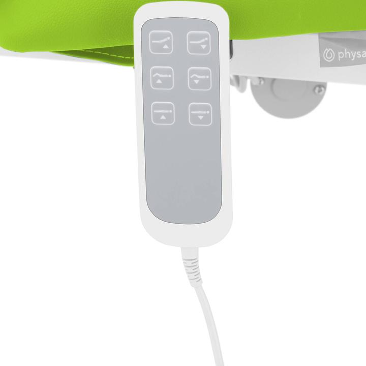 Produktbild Physa Massageliege elektrisch Massagebank Therapieliege Massagetisch 250 kg Hellgrün