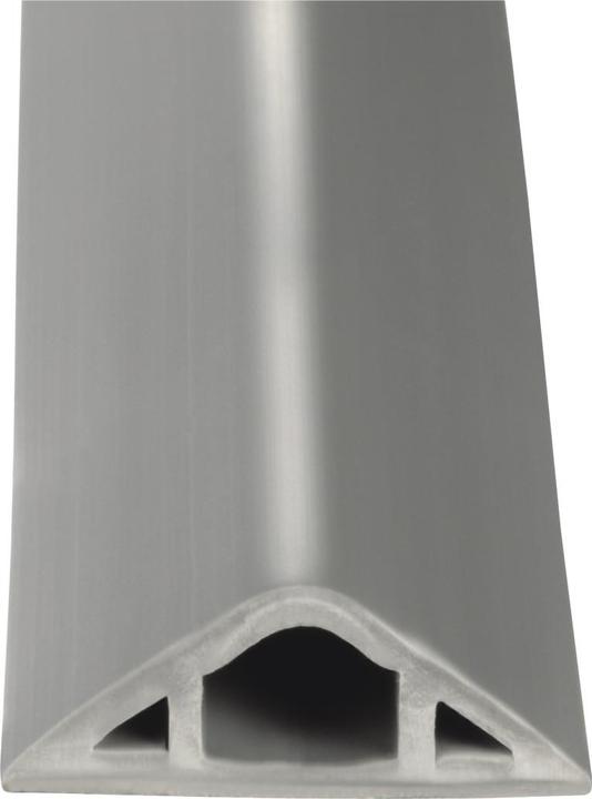 Produktbild Hama Flexibler Kabelkanal, selbstklebend, halbrund, 180 x 3 x 1 cm, PVC, Grau (Kabelkanal, 180 cm)