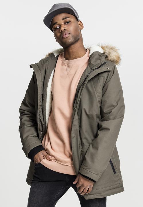 Produktbild Urban Classics Heavy Cotton Imitation Fur Parka (M)