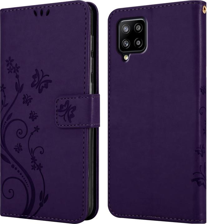 Image du produit Cadorabo Couverture du livre de fleurs (Samsung Galaxy A42 5G, Samsung Galaxy M42 5G)