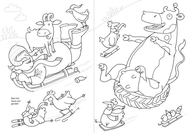 Image du produit Mon livre de coloriage de Noël Lieselotte