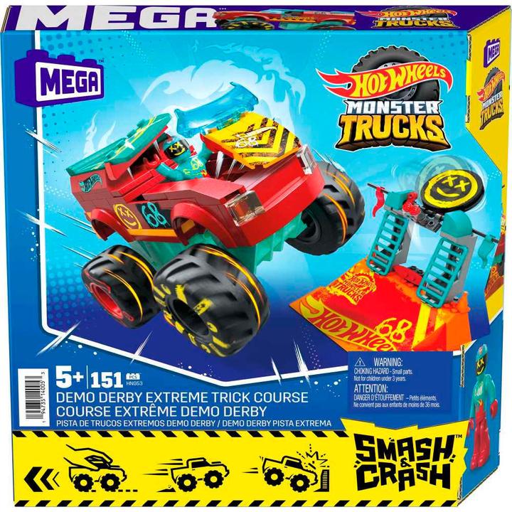 Actual product image Mega Smash 'n Crash Demo Derby Extreme Trick Course