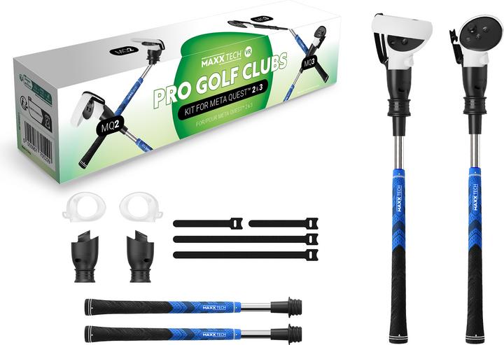 Productafbeelding Maxx Tech VR Golf Clubs Meta Quest 2&3/3S