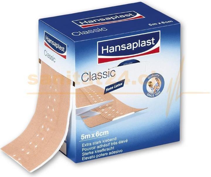 Produktbild Hansaplast Classic 5 m x 8 cm Pflaster, 1 St. Pflaster (1 x)