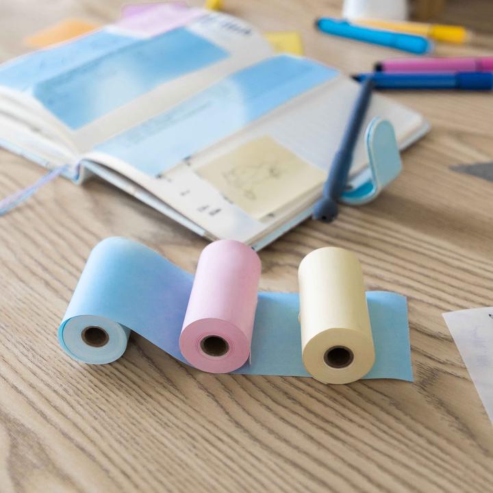 Immagine prodotto Phomemo 53 mm Stickerpapier für T02 & Q02 & M02 (3 Rollen/Box)