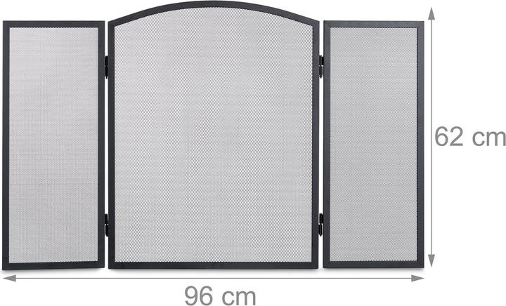 Actual product image Relaxdays Spark protection grille (96 x 1 x 62 cm)