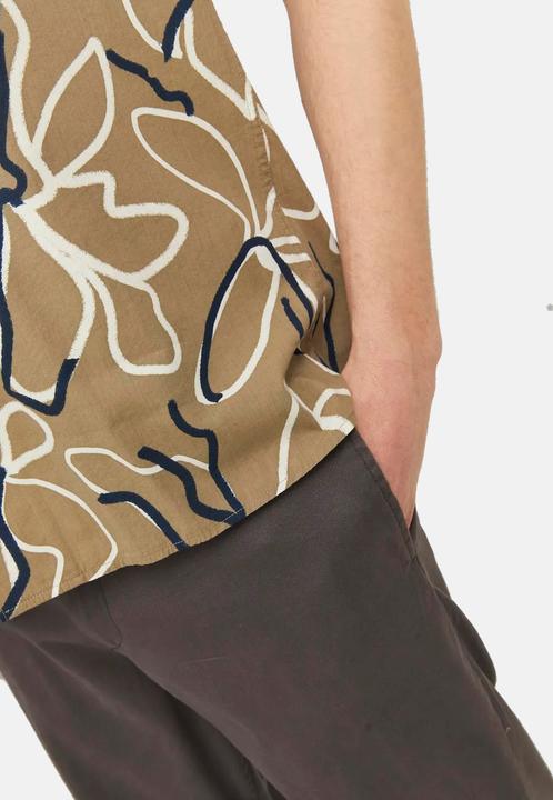 Actual product image Jack & Jones Jprbladrew Print Resort Shirt S/S Ln (L)