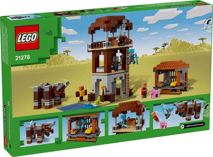 Actual product image LEGO Ein Verwüster am Plünderer-Aussenposten (21278, LEGO Minecraft)