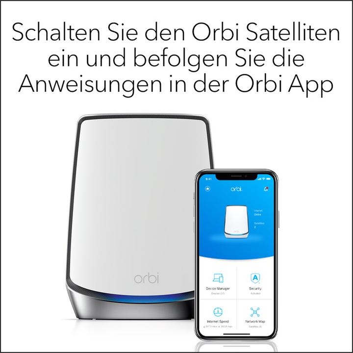 Produktbild Netgear Orbi WiFi 6 Satellit AX6000 (RBS850)