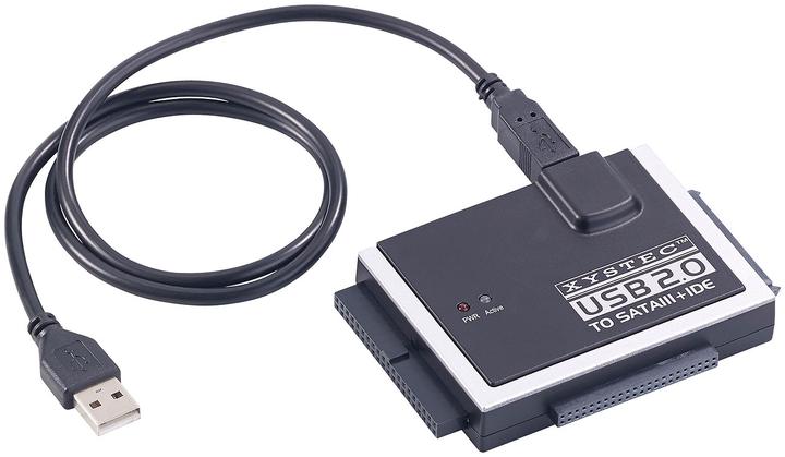 Xystec Adattatore universale per disco rigido IDE/SATA a USB 2.0, per HDD e SSD
