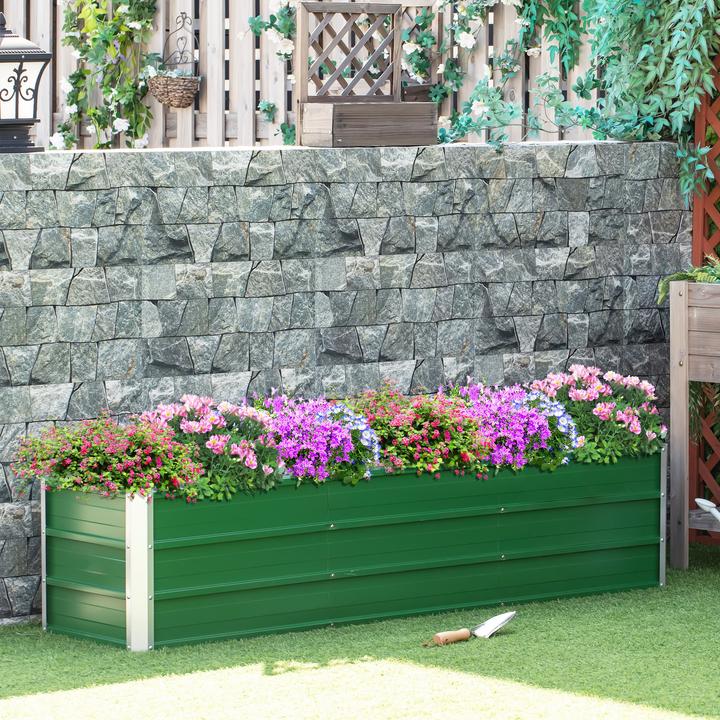 Produktbild Outsunny Gartenbeet inclusive Gartenhandschuhen und Beetschildern