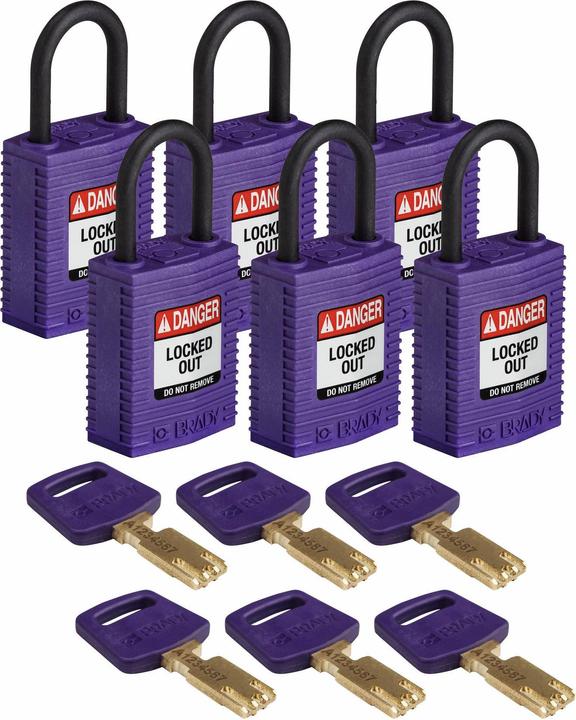 Productafbeelding Brady SafeKey hangsloten - Compact