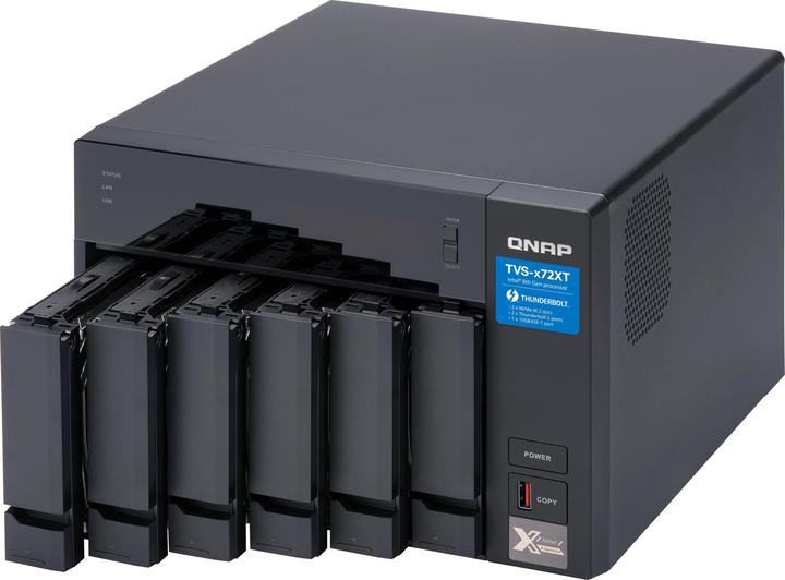 Produktbild QNAP TVS-672XT-i3-8G (0 TB)
