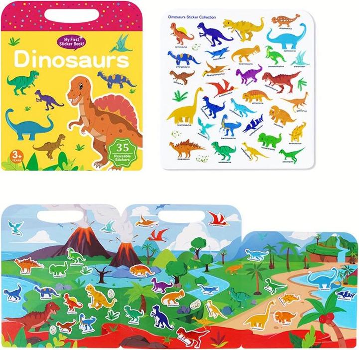 Image du produit Activity Board 1 Stück Wiederverwendbares Stickerbuch für Kinder im Vorschulalter