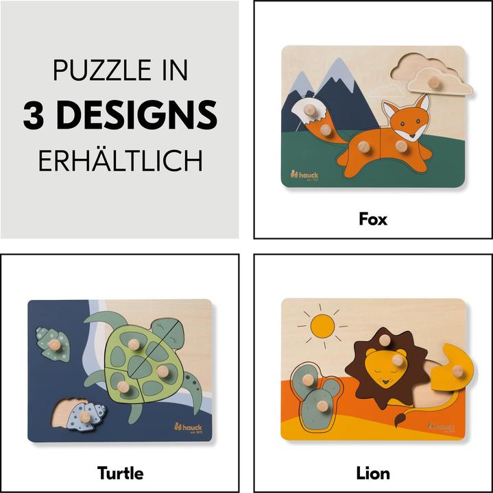 Actual product image Hauck Puzzle N Sort Fox