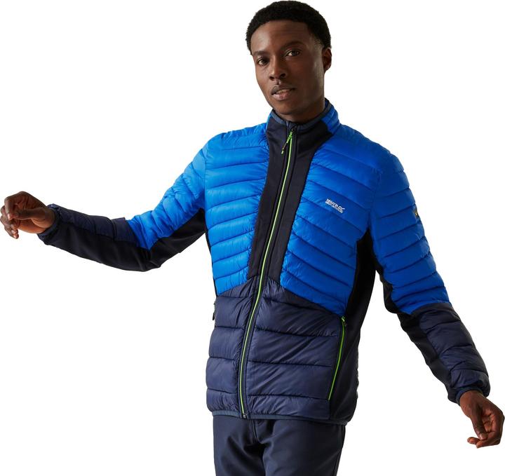 Actual product image Regatta Mens Leedre Colour Block Hybrid Jacket (XL)
