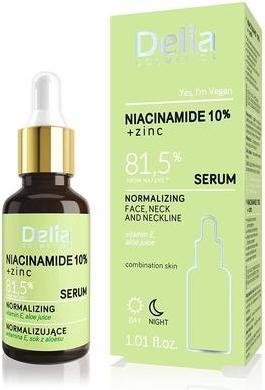 Image du produit Delia Cosmetics NIACINAMIDE 10%+ZINC Sérum normalisant jour et nuit (30 ml)