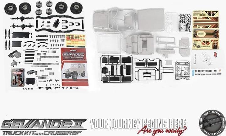 Produktbild Rc4Wd Scale Crawler Gelande II KIT Cruiser 1:10 (Kit)