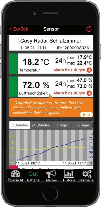 Actual product image TFA WeatherHub